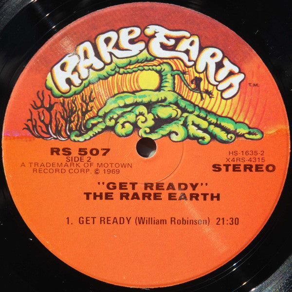 Rare Earth : Get Ready (LP, Album, RP, Hol)