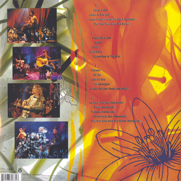 Nirvana : MTV Unplugged In New York (2xLP, Album, RE, 180)