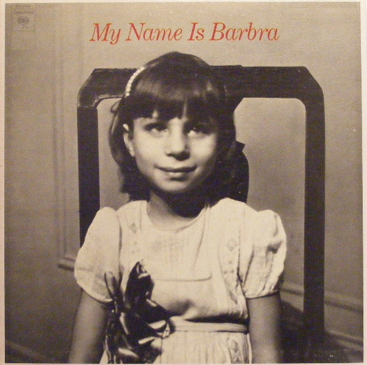 Barbra Streisand : My Name Is Barbra (LP, Album, RE)