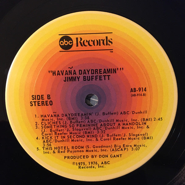 Jimmy Buffett : Havaña Daydreamin' (LP, Album, Gat)