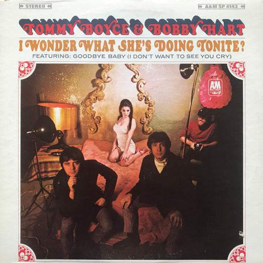 Boyce & Hart : I Wonder What She's Doing Tonite? (LP)