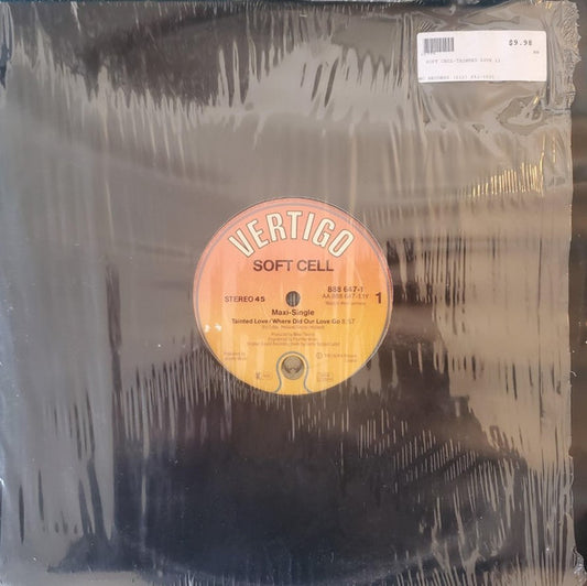 Soft Cell : Tainted Love / Where Did Our Love Go (12", Maxi, RE)
