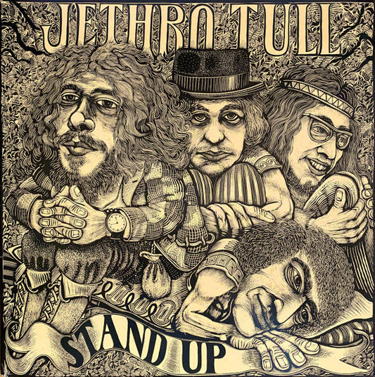 Jethro Tull : Stand Up (LP, Album, RE)