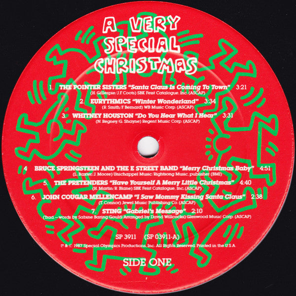 Various : A Very Special Christmas (LP, Comp, Gol)