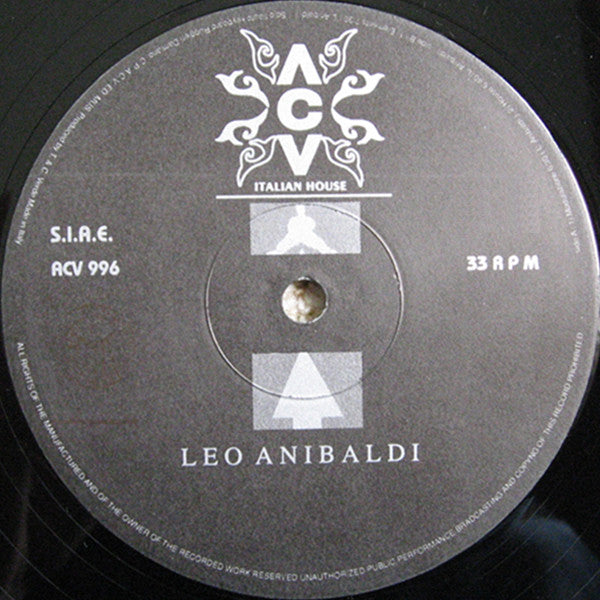 Leo Anibaldi : Italian House (12")