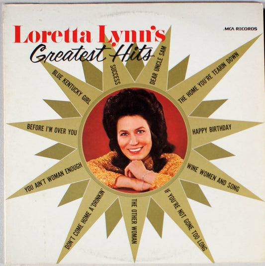 Loretta Lynn : Greatest Hits (LP, Comp, RP)