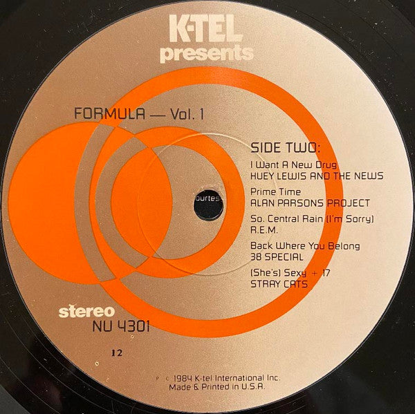 Various : Formula Vol.1 (2xLP, Comp)