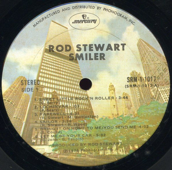 Rod Stewart : Smiler (LP, Album, Gat)