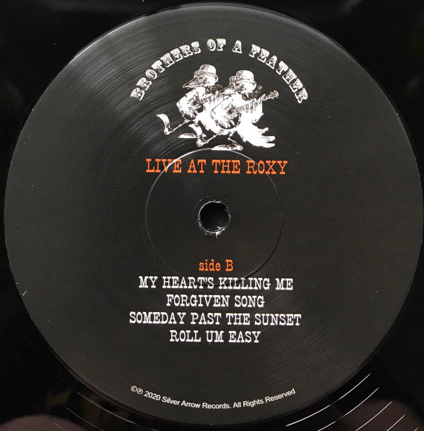 Brothers Of A Feather Featuring Chris* & Rich Robinson : Live At The Roxy (2xLP, Album, RE)