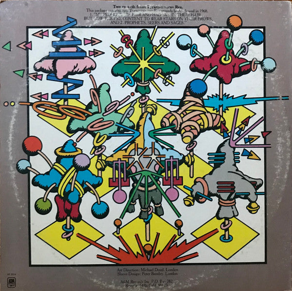 Tyrannosaurus Rex : (A Beginning) Prophets, Seers And Sages - The Angels Of All Ages / My People Were Fair And Had Sky In Their Hair... But Now They're Content To Wear Stars On Their Brows (LP, Album, RE, Ter + LP, Album, RE, Ter + Comp)