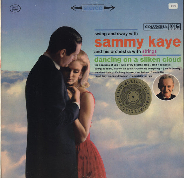 Sammy Kaye And His Orchestra : Dancing On A Silken Cloud (LP, Album, RE)
