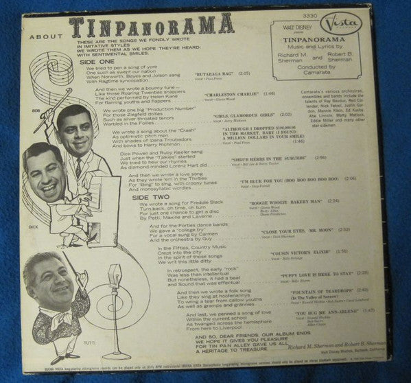 Richard M. Sherman, Robert B. Sherman : Tinpanorama (LP)