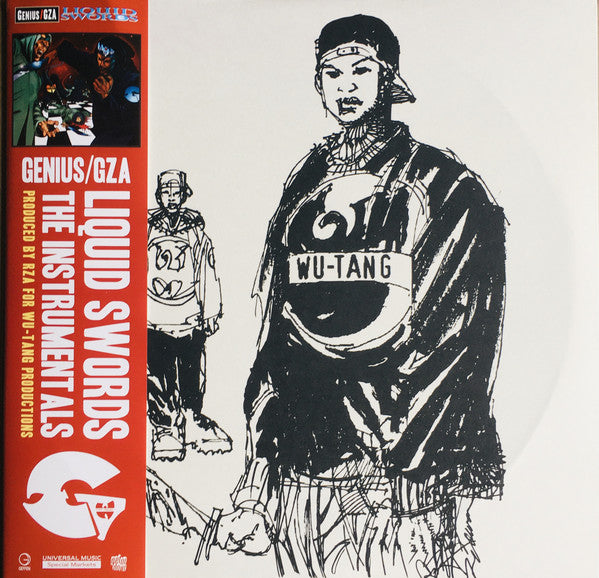 Genius* / GZA : Liquid Swords - The Instrumentals (LP + LP, Whi + Album, Ltd, RE, OBI)