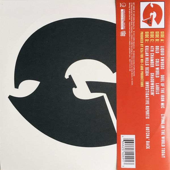 Genius* / GZA : Liquid Swords - The Instrumentals (LP + LP, Whi + Album, Ltd, RE, OBI)