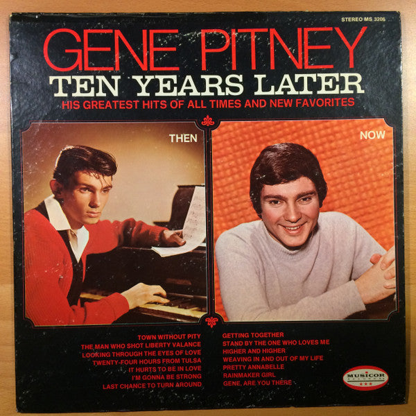 Gene Pitney : Ten Years Later (LP, Comp)
