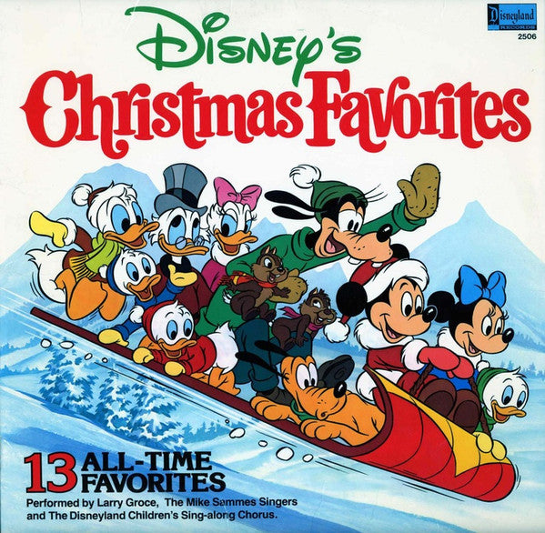 Larry Groce, The Mike Sammes Singers* And The Disneyland Children's Sing-along Chorus : Disney's Christmas Favorites (LP, Album, RP, SRC)