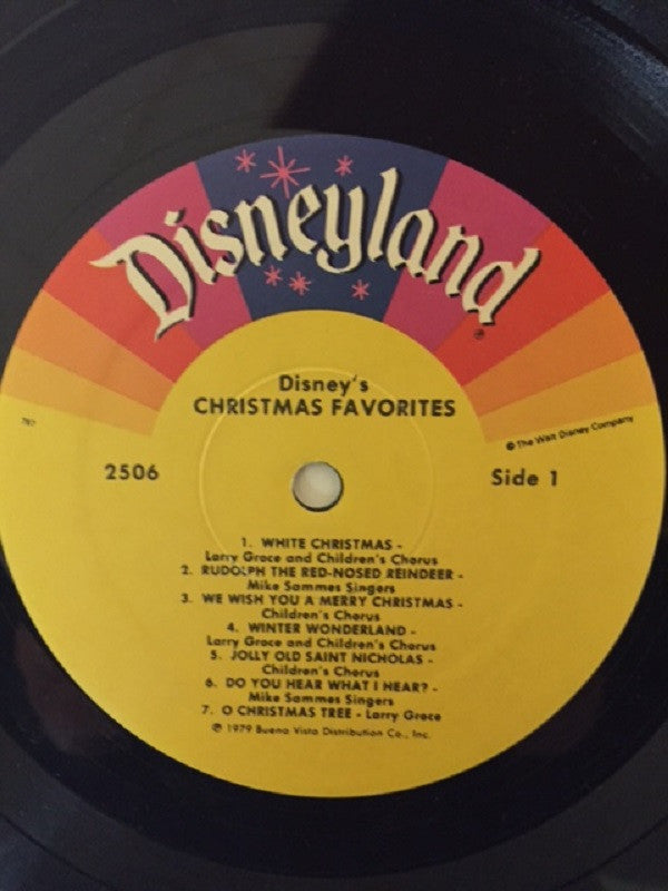 Larry Groce, The Mike Sammes Singers* And The Disneyland Children's Sing-along Chorus : Disney's Christmas Favorites (LP, Album, RP, SRC)