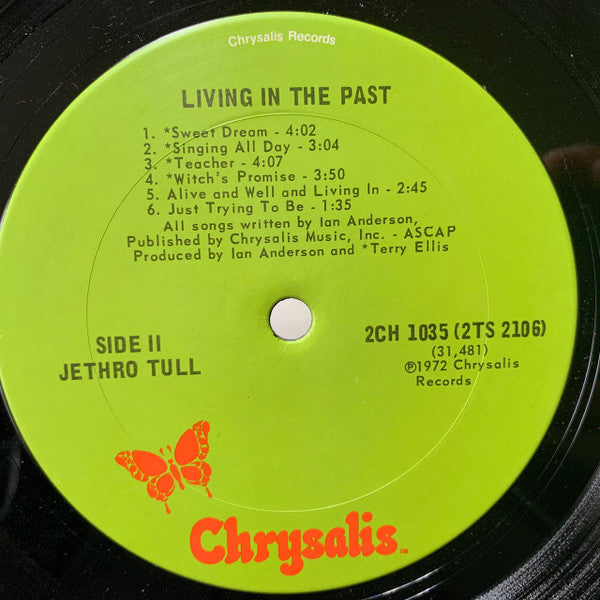 Jethro Tull : Living In The Past (2xLP, Comp, Ter)
