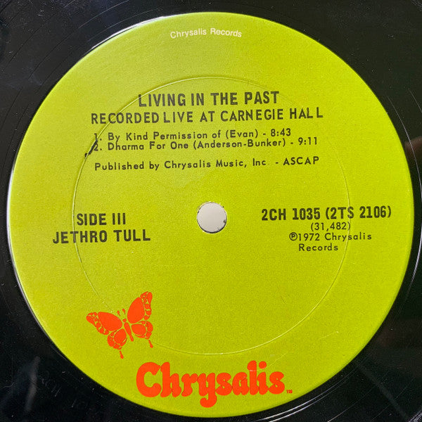 Jethro Tull : Living In The Past (2xLP, Comp, Ter)