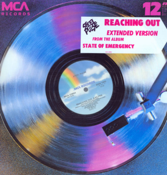 Steel Pulse : Reaching Out (12", Single)