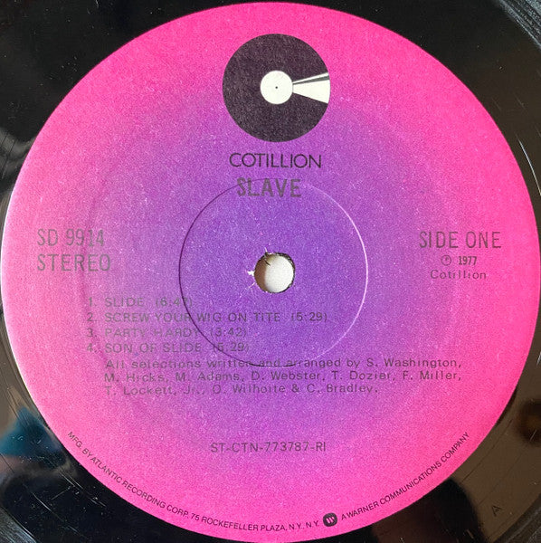Slave : Slave (LP, Album, RI )