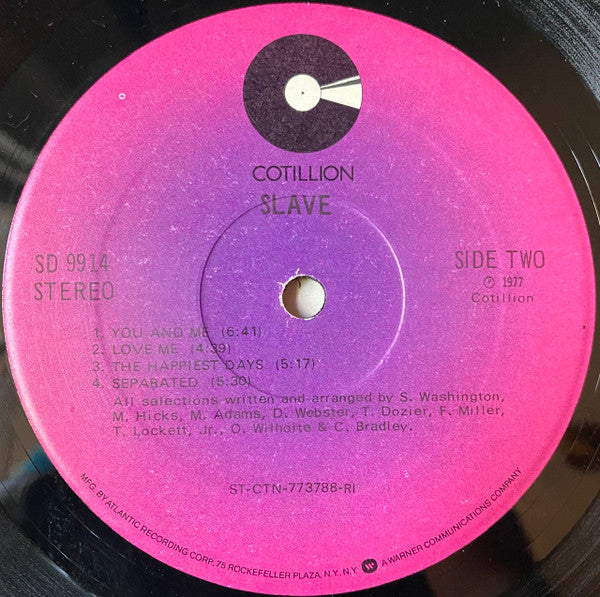Slave : Slave (LP, Album, RI )