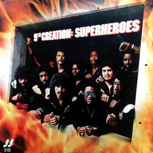 The 9th Creation : Superheroes (LP, Album)