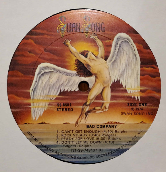 Bad Company (3) : Bad Company (LP, Album, RE, RI )