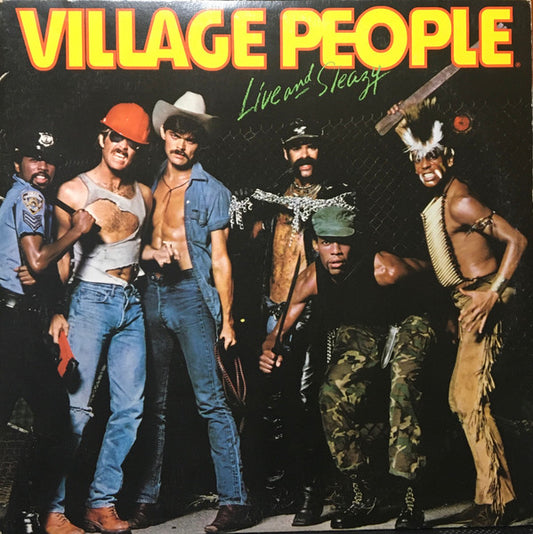 Village People : Live And Sleazy (2xLP, Album)