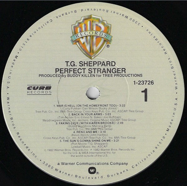 T.G. Sheppard : Perfect Stranger (LP, Album)