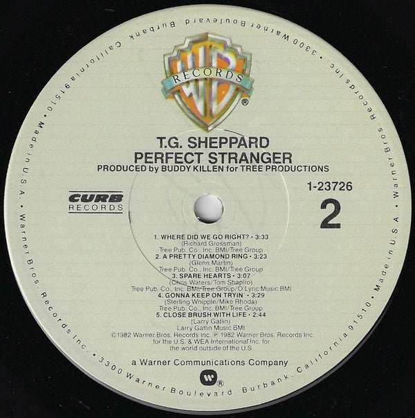 T.G. Sheppard : Perfect Stranger (LP, Album)