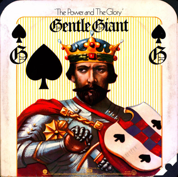 Gentle Giant : The Power And The Glory (LP, Album, Jac)