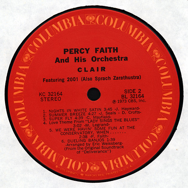 Percy Faith : Clair (LP, Album)