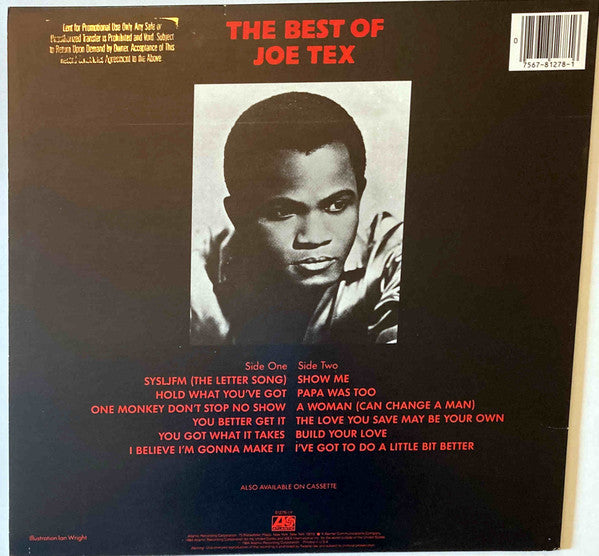 Joe Tex : The Best Of Joe Tex (LP, Comp)