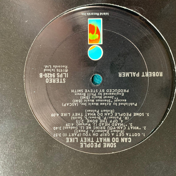 Robert Palmer : Some People Can Do What They Like  (LP, Album, Pit)