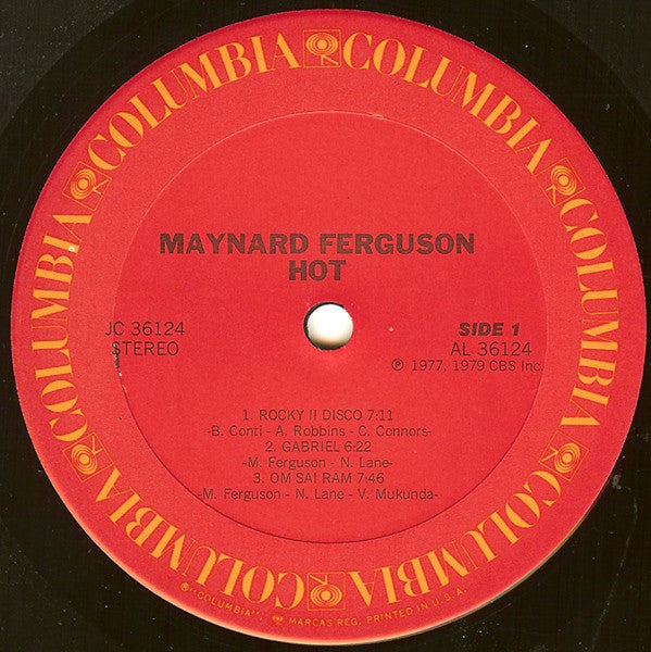 Maynard Ferguson : Hot (LP, Album)