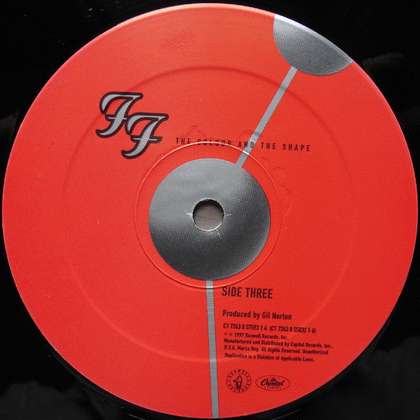 Foo Fighters : The Colour And The Shape (2xLP, Album)