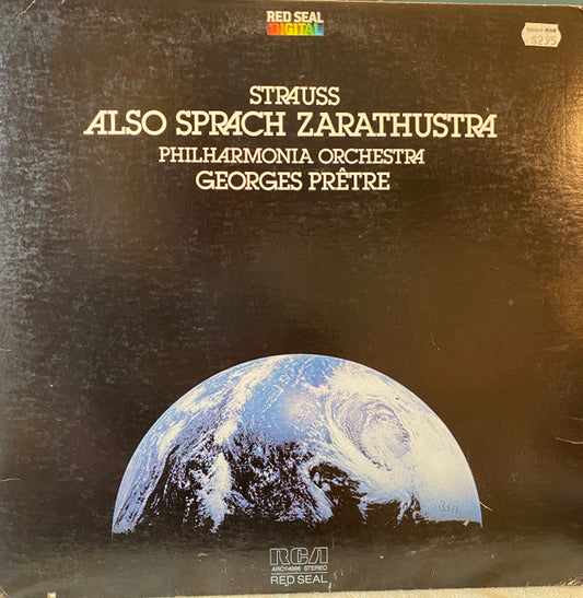 Richard Strauss, Philharmonia Orchestra, Georges Prêtre : Also Sprach Zarathustra (LP, Album)