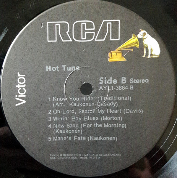 Hot Tuna : Hot Tuna (LP, Album, RE)