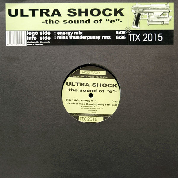 Ultra Shock : The Sound Of "E" (12")