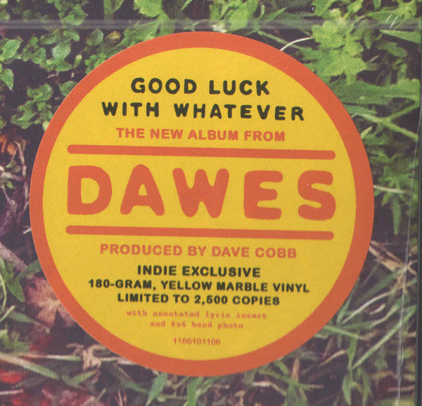 Dawes (2) : Good Luck With Whatever (LP, Album, Yel)