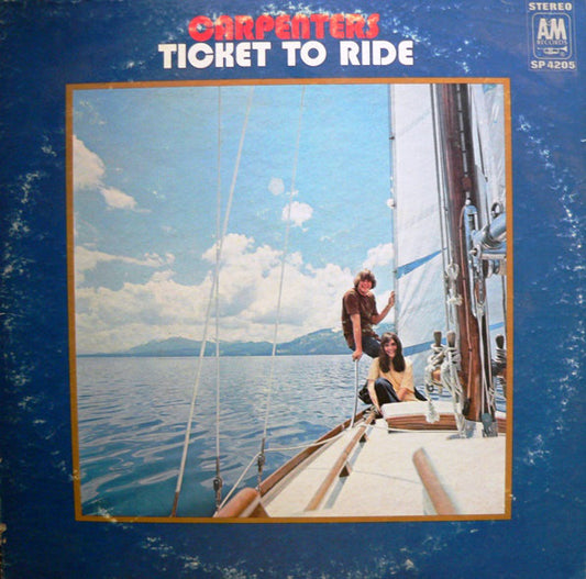 Carpenters : Ticket To Ride (LP, Album, RE, Mon)