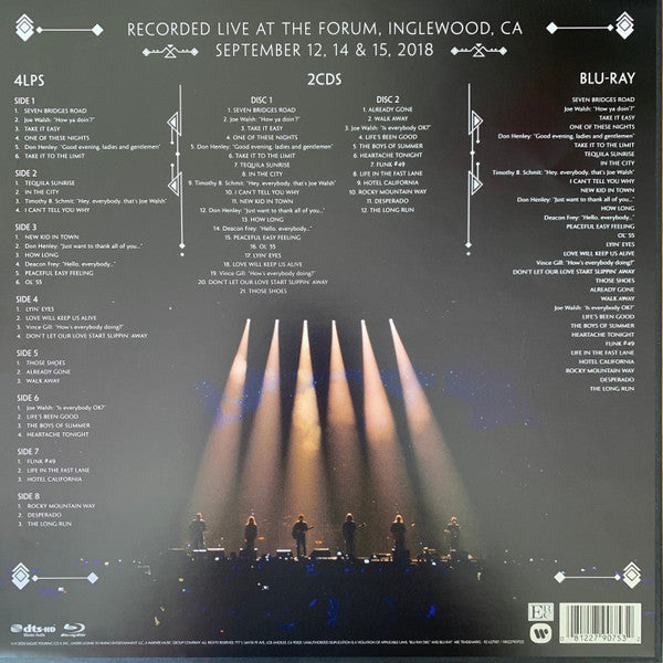 Eagles : Live From The Forum MMXVIII (4xLP, Dlx, S/Edition, Box + 2xCD, Album, Dlx, Mult)