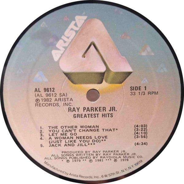 Ray Parker Jr. : Greatest Hits (LP, Comp, Ele)