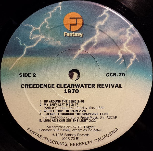 Creedence Clearwater Revival : 1970 (2xLP, Album, Comp, Gat)