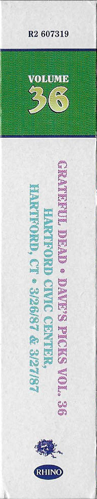Grateful Dead* : Dave's Picks, Volume 36 (Hartford Civic Center, Hartford, CT • 3/26/87 & 3/27/87) (4xHDCD, Album, Ltd, Num)