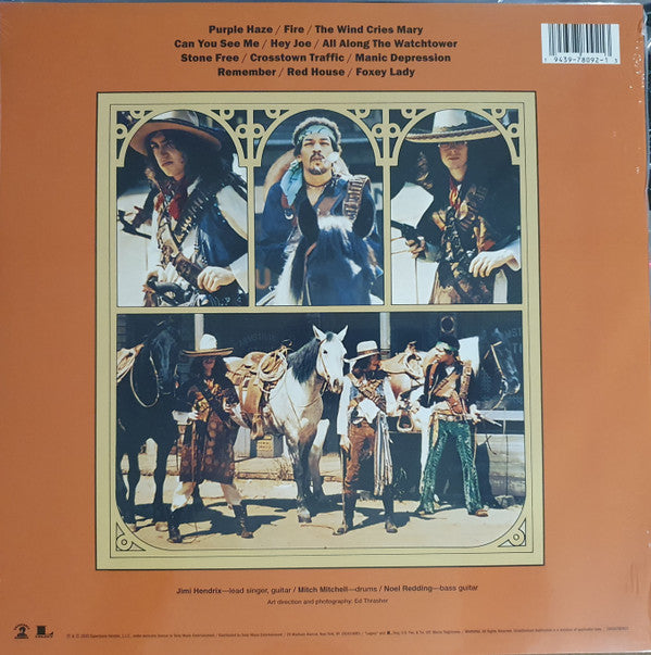 The Jimi Hendrix Experience : Smash Hits (LP, Comp, Ltd, RE, Pur)