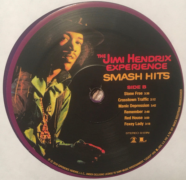 The Jimi Hendrix Experience : Smash Hits (LP, Comp, Ltd, RE, Pur)