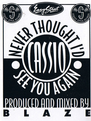 Cassio Ware : Never Thought I'd See You Again (12", Promo, W/Lbl)