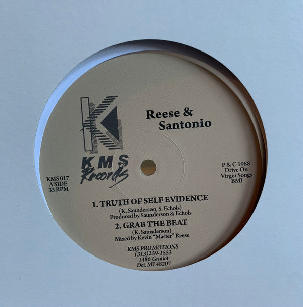 Reese & Santonio : Truth Of Self Evidence  (12", RE, RM, Cle)